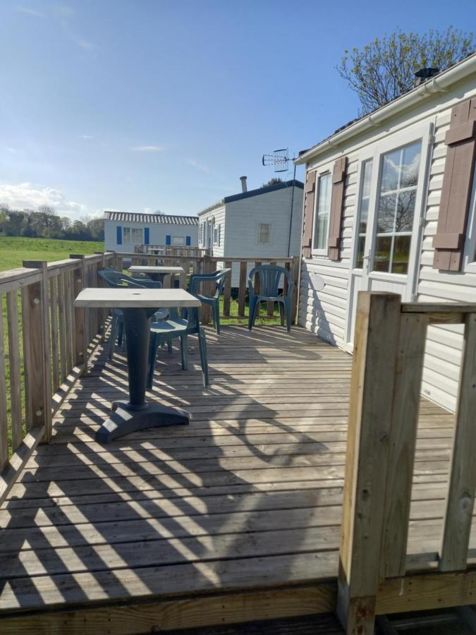 Mobilhome Nature Saint-Laurent-sur-Mer Exterior photo